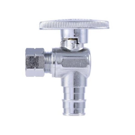 Cash Acme / Sharkbite 0.5 in. Pex-A x 0.38 in. Angle Valve, 24PK 119370